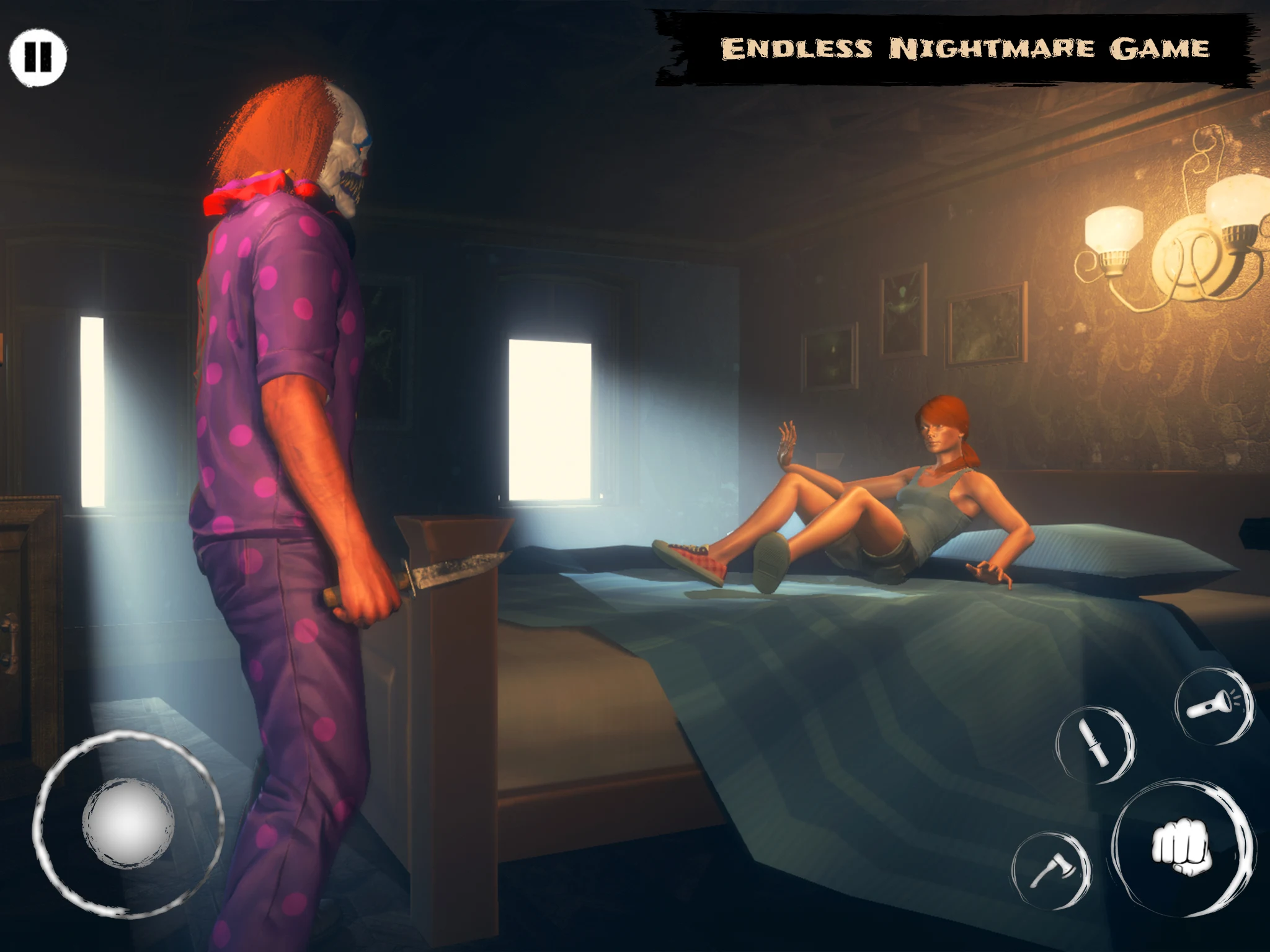 Clown Survival Game screenshot